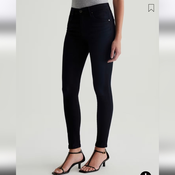 Ag Adriano Goldschmied Denim - AG The Farrah Skinny Ankle High Rise Jeans